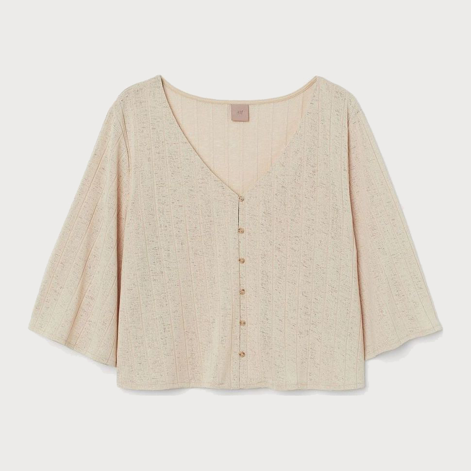 

Топ H&M 080763-01  Бежевый, Топ H&M 080763-01 3XL Бежевый