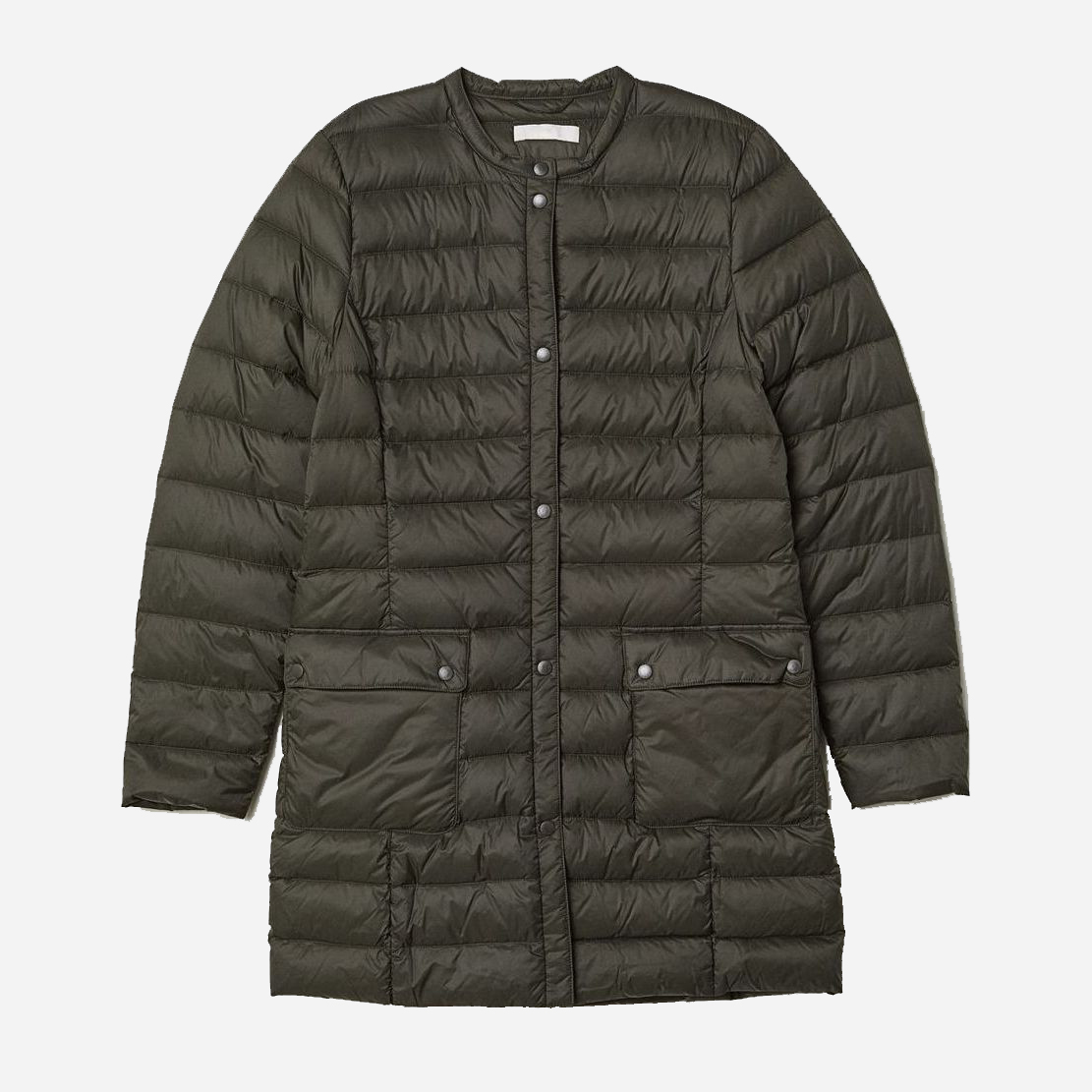 

Пуховик H&M 0662773  Темный хаки, Пуховик H&M 0662773 34 Темный хаки