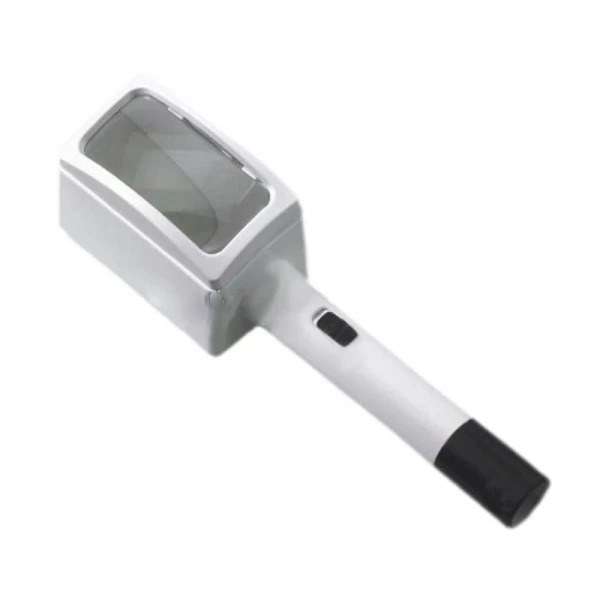 

Ручная лупа Magnifier MG20164, увел.- 3Х, диам.- 100х50мм с Led
