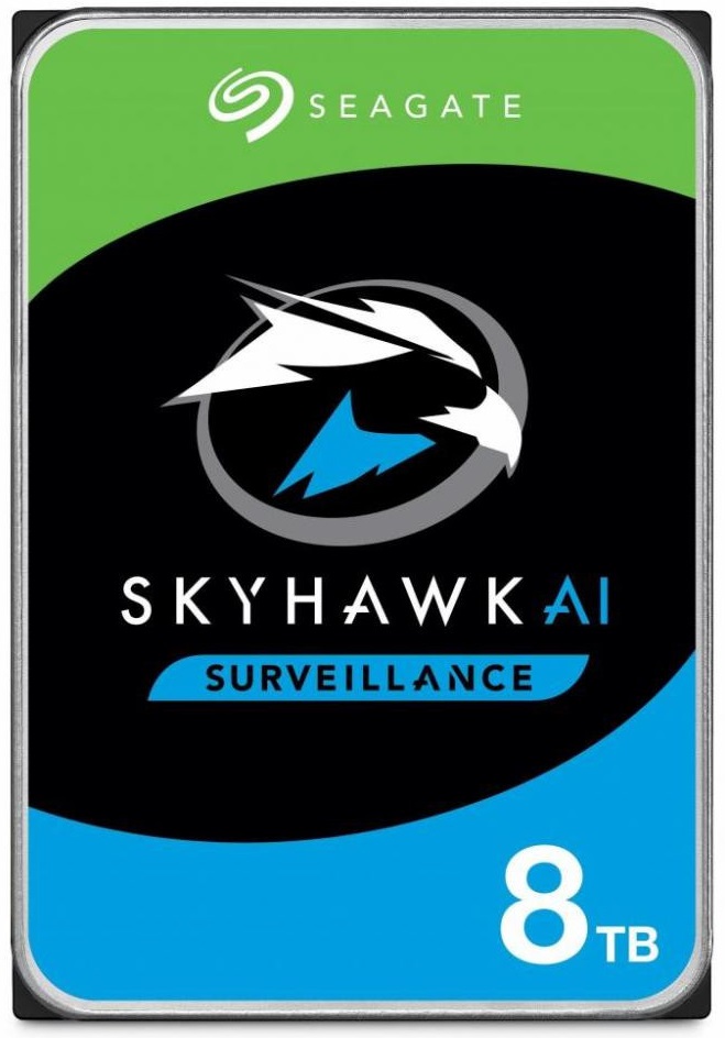 

Жесткий диск внутренний SEAGATE SkyHawk 3.5" SATA 3.0 8TB 7200 256MB (ST8000VX004) (ST8000VX004)