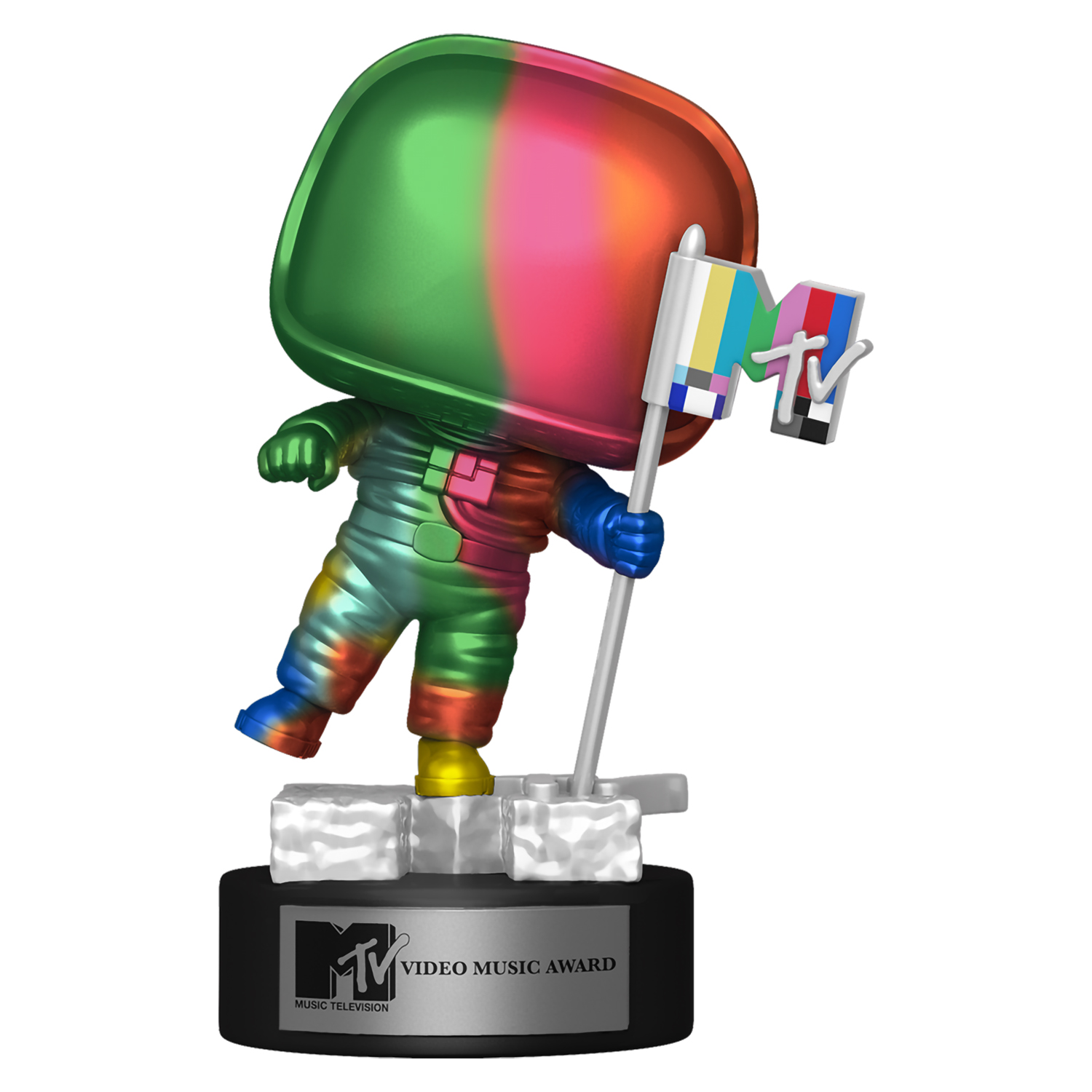 

Коллекционная фигурка Funko POP! Ad Icons MTV Moon Person (Rainbow) (FUN25491132) (FUN25491132)