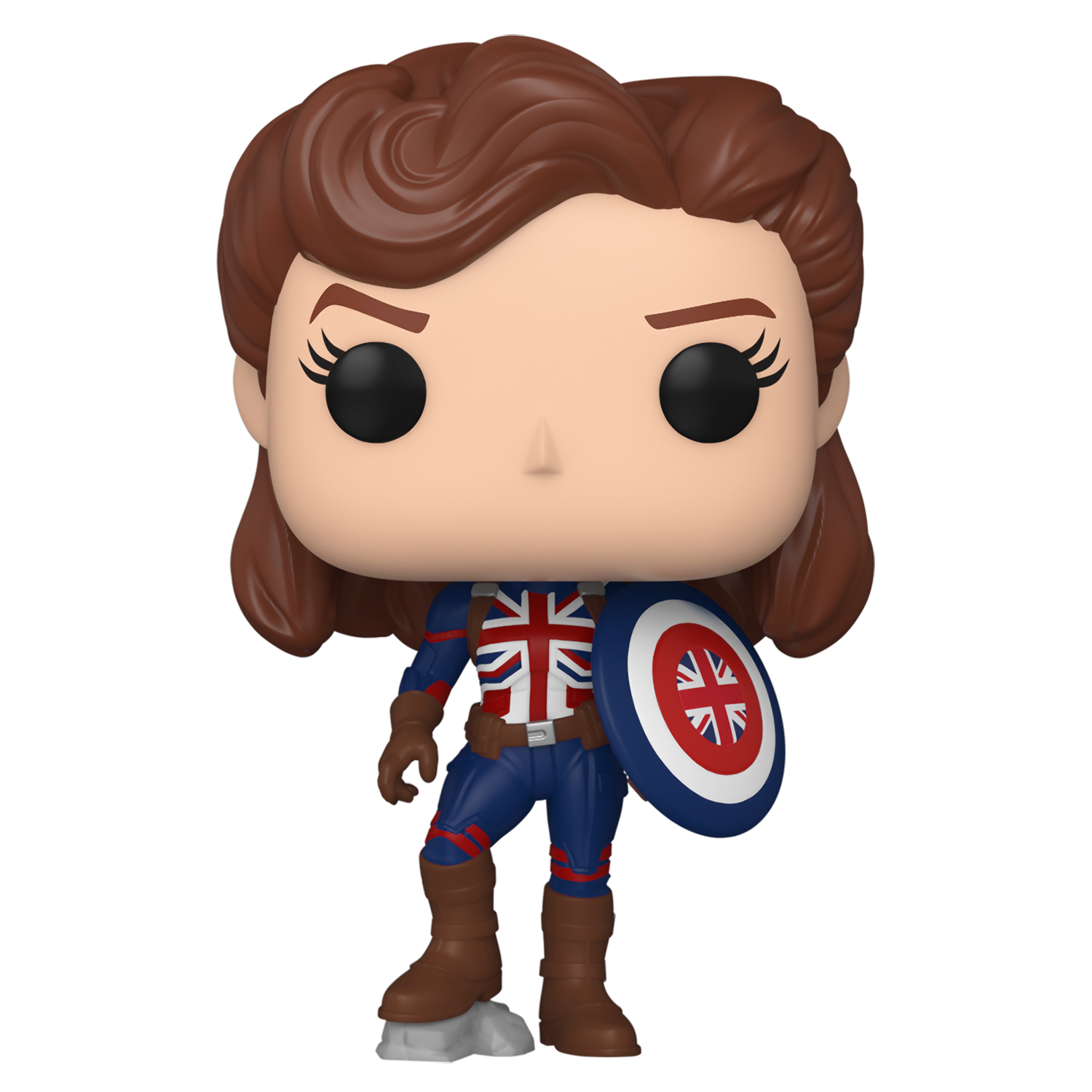 

Коллекционная фигурка Funko POP! Bobble Marvel What If Captain Carter (FUN25491800) (FUN25491800)