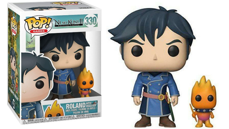 

Фигурка Funko Pop Фанко Поп Роланд с Хиггледи Вторая страна Ni No Kuni Roland with Higgledy Game NK RH 330 (CZ00Game NK RH 330)