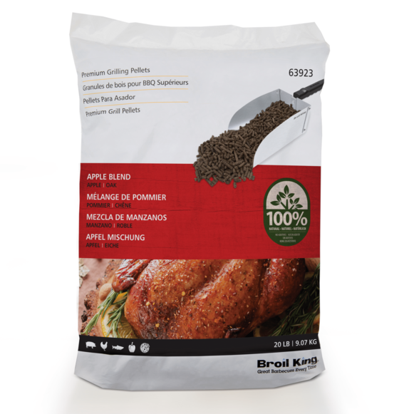 

Пеллеты для гриля APPLE BLEND, Broil King 9 кг 63923