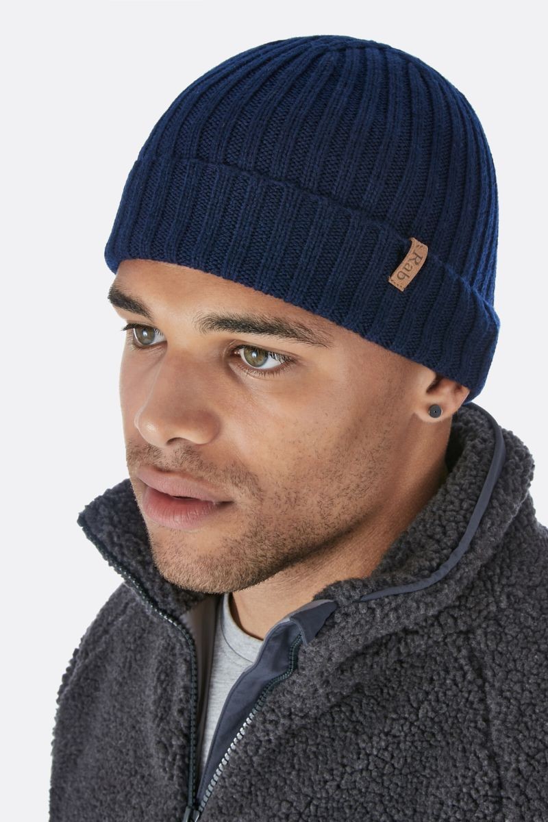 

Шапка Rab Deep Trawler Beanie темно-синяя