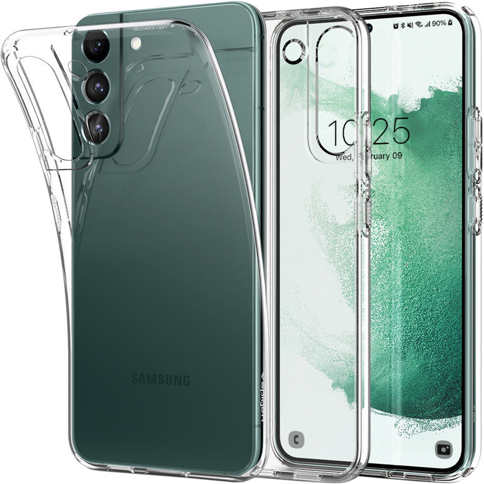 

Панель Spigen Liquid Crystal для Samsung Galaxy S22+ Crystal Clear