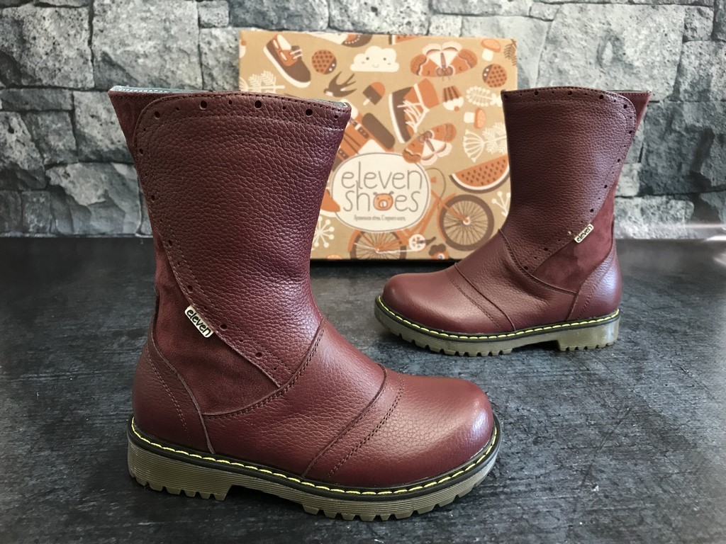 

Сапоги 11Shoes 134/516/523 32 (20.9 см) Бордовые