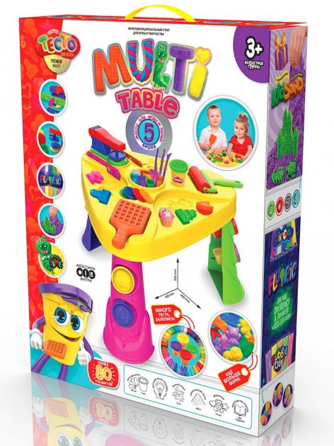 

Набор для творчества Danko Toys Multi Table 40 х 40 х 30 см (ДТ-ТЛ-02-91)