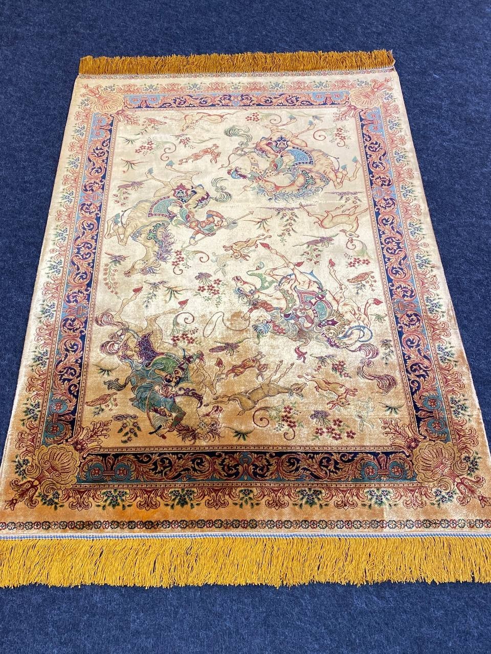 

Ковер Faravahar Silk 80х120 см Золотистый (0767)