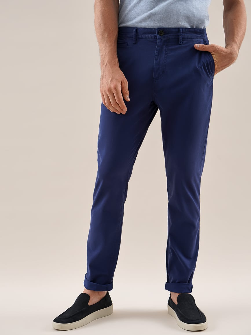 Брюки O'STIN Casual MP6Z31-65 Ярко-синие, Брюки O'STIN Casual MP6Z31-65 30 Ярко-синие
