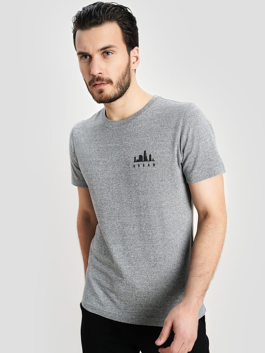 

Футболка O'STIN Casual MT4Y32-95  Серая, Футболка O'STIN Casual MT4Y32-95 L Серая