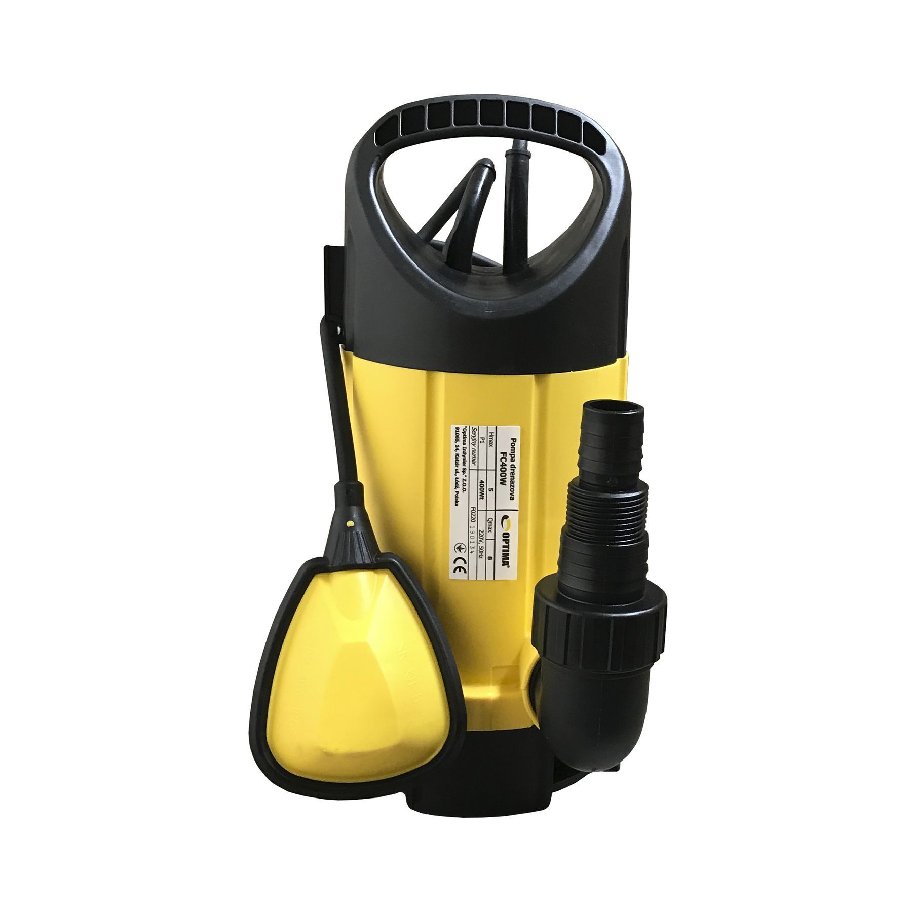

Насос дренажный Optima FC400W 0,4кВт