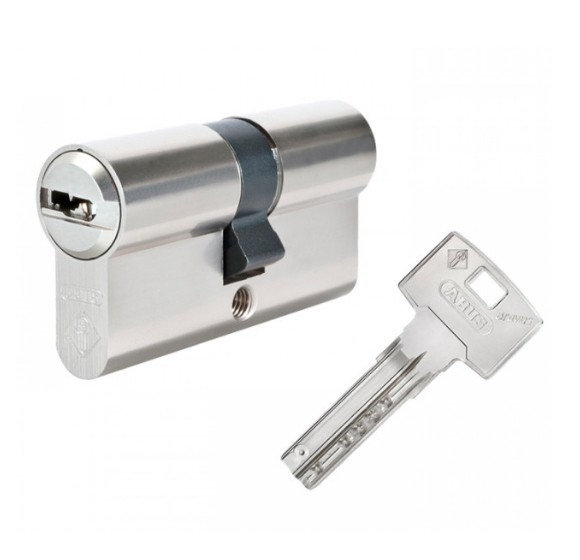 

Цилиндр Abus Bravus compact 1000 90 ключ-ключ 5Key