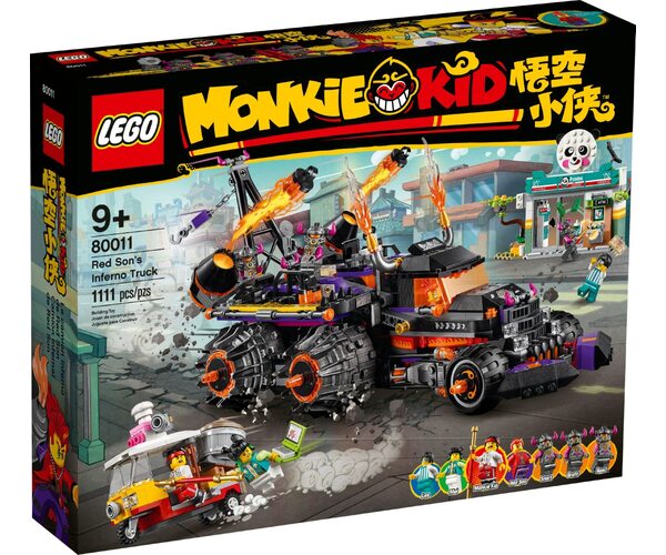 

Конструктор LEGO Monkie Kid Адский грузовик Красного Сына (80011)