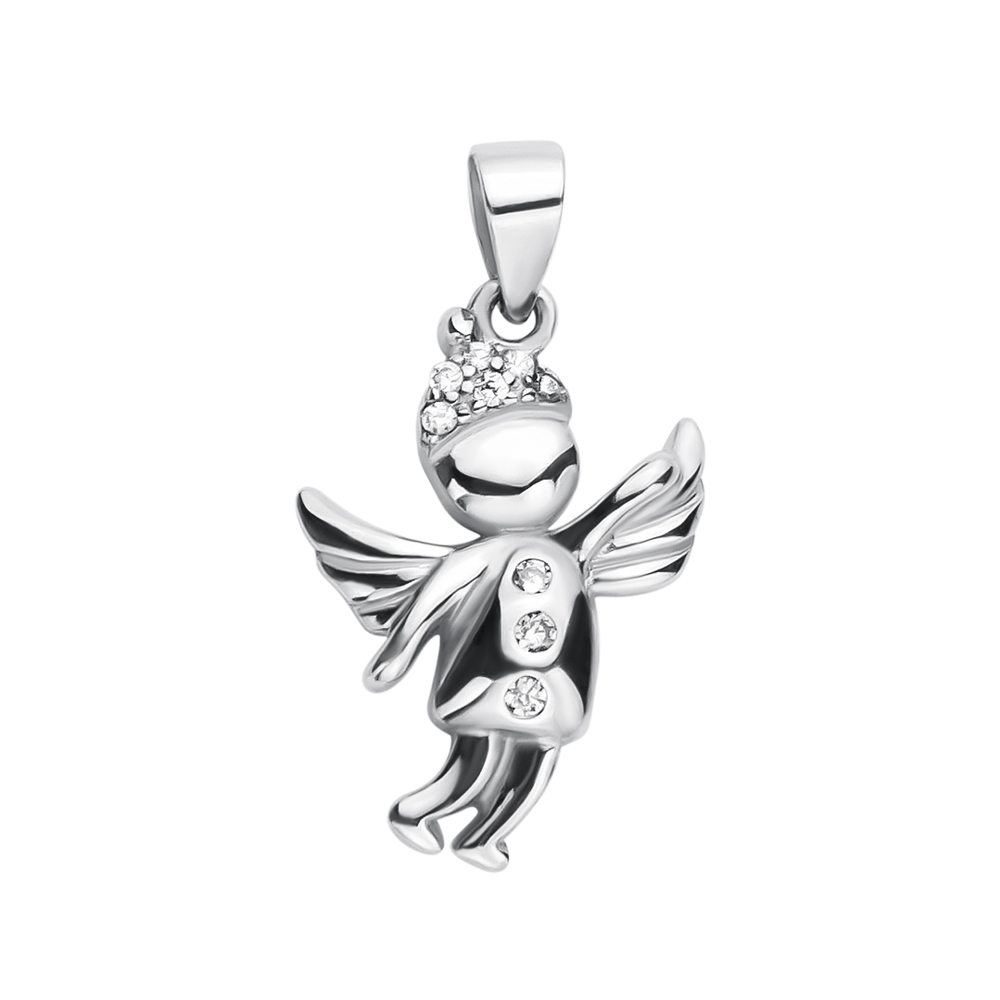 

Серебряная подвеска с фианитами 000117949