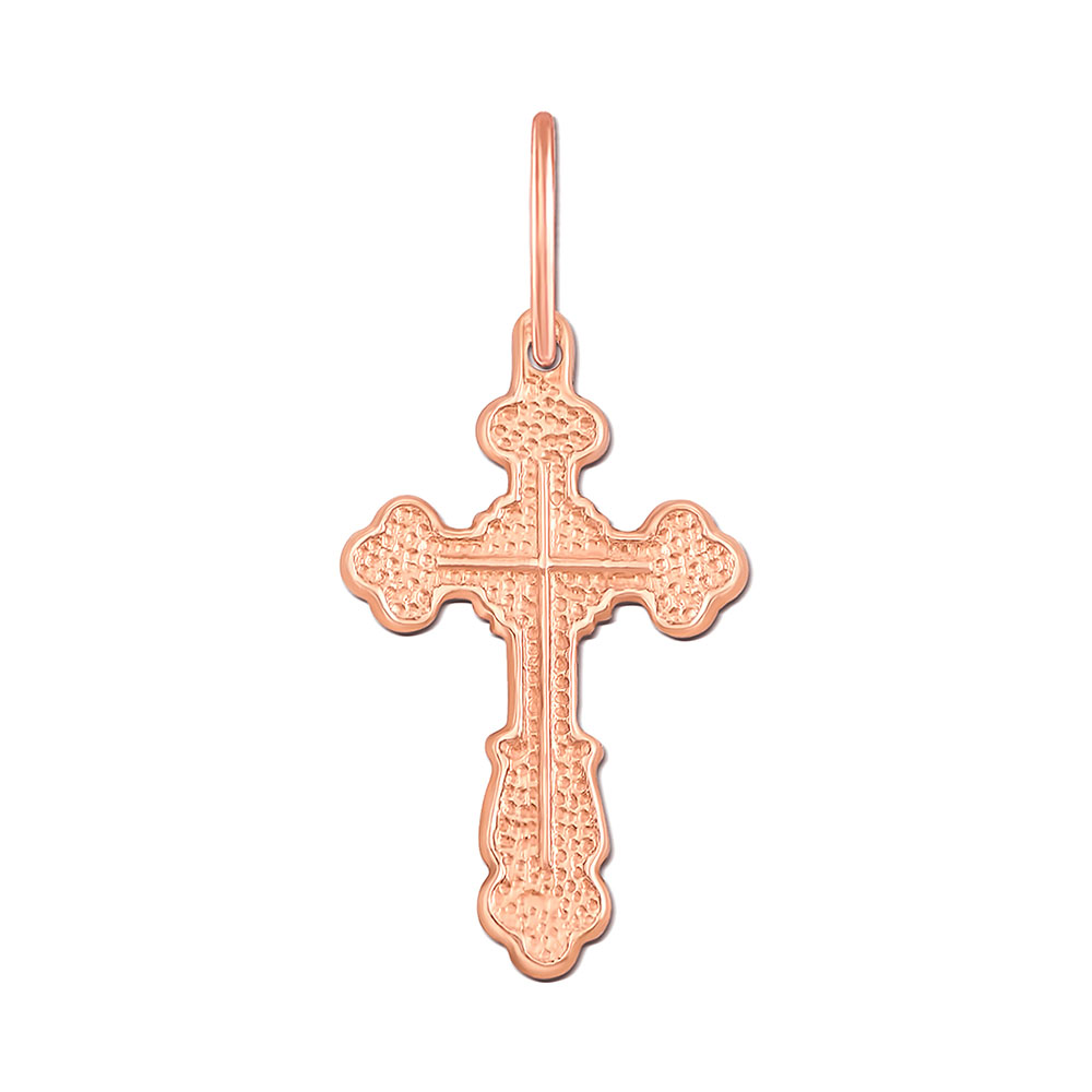 

Крестик Жизнь в красном золоте 000130094