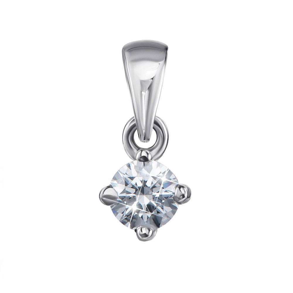 

Серебряный кулон с фианитом S Zirconia в стиле минимализм 000106977