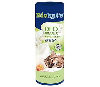 

Дезодорант для кошачьего туалета Deo Pearls Flowers, порошок, 700 г GimCat