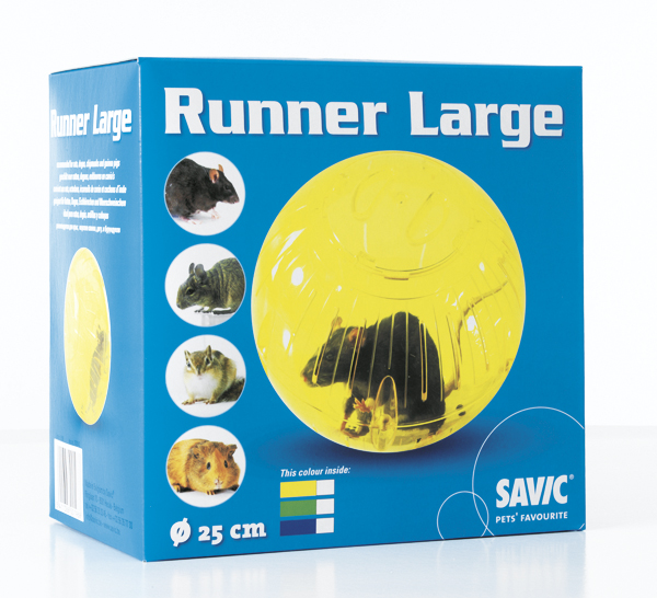 

Прогулочный шар для грызунов Runner Large, пластик 25см Savic