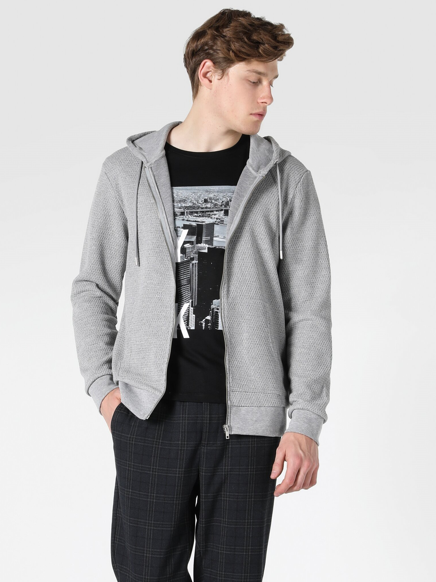 

Толстовка Colin's CL1055410  Gray, Толстовка Colin's CL1055410 XS Gray
