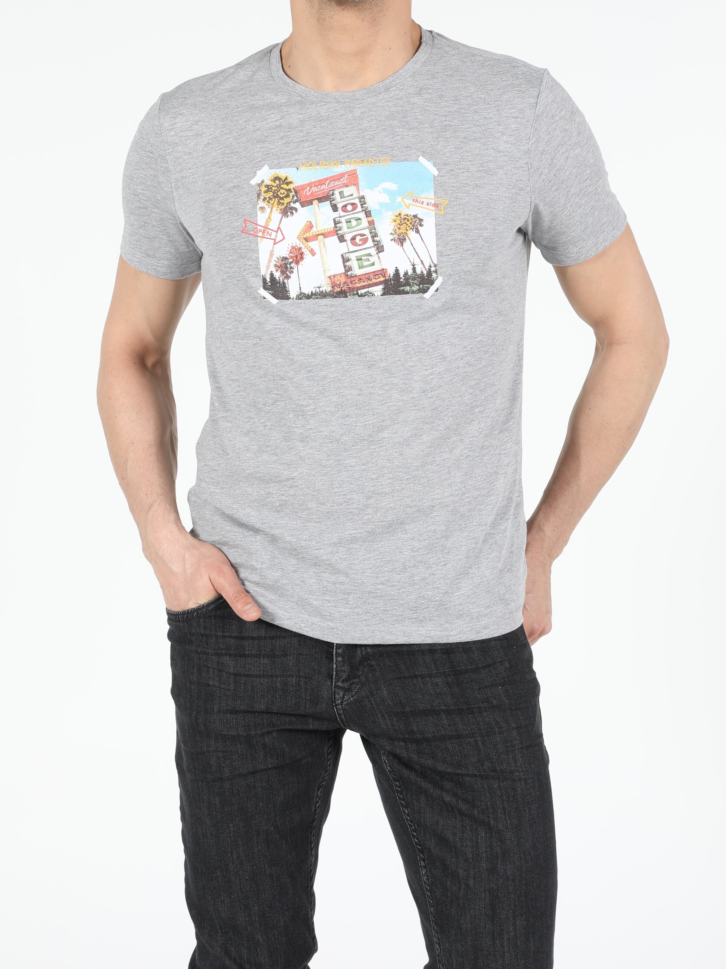 

Футболка Colin's CL1053895  Gray, Футболка Colin's CL1053895 M Gray