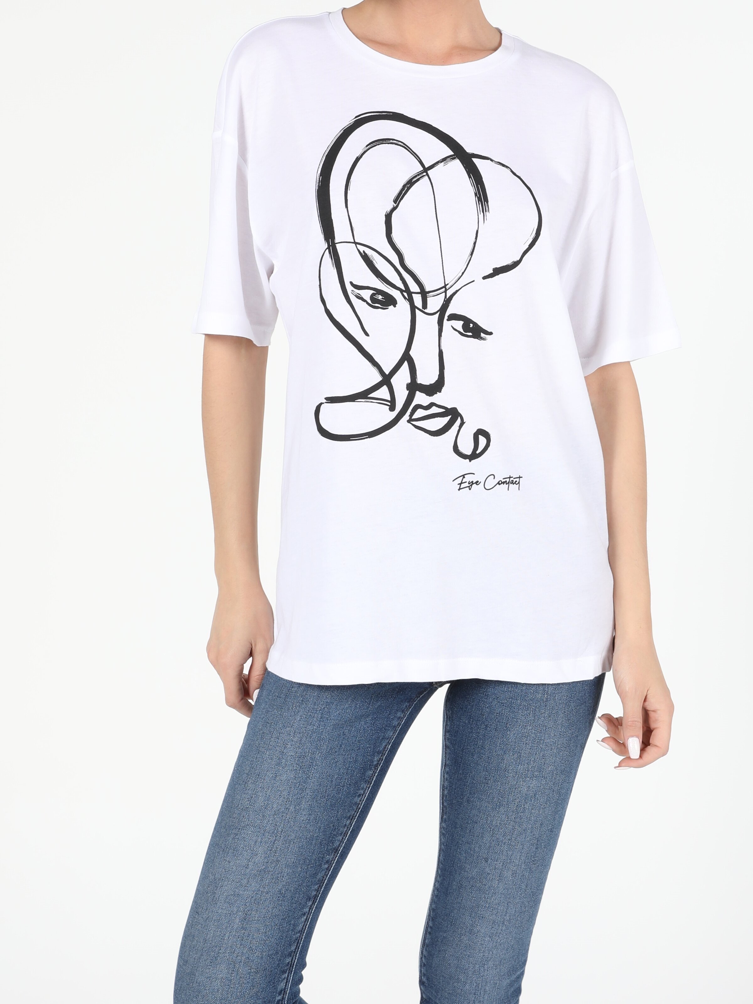 

Футболка Colin's CL1054333  White, Футболка Colin's CL1054333 L White