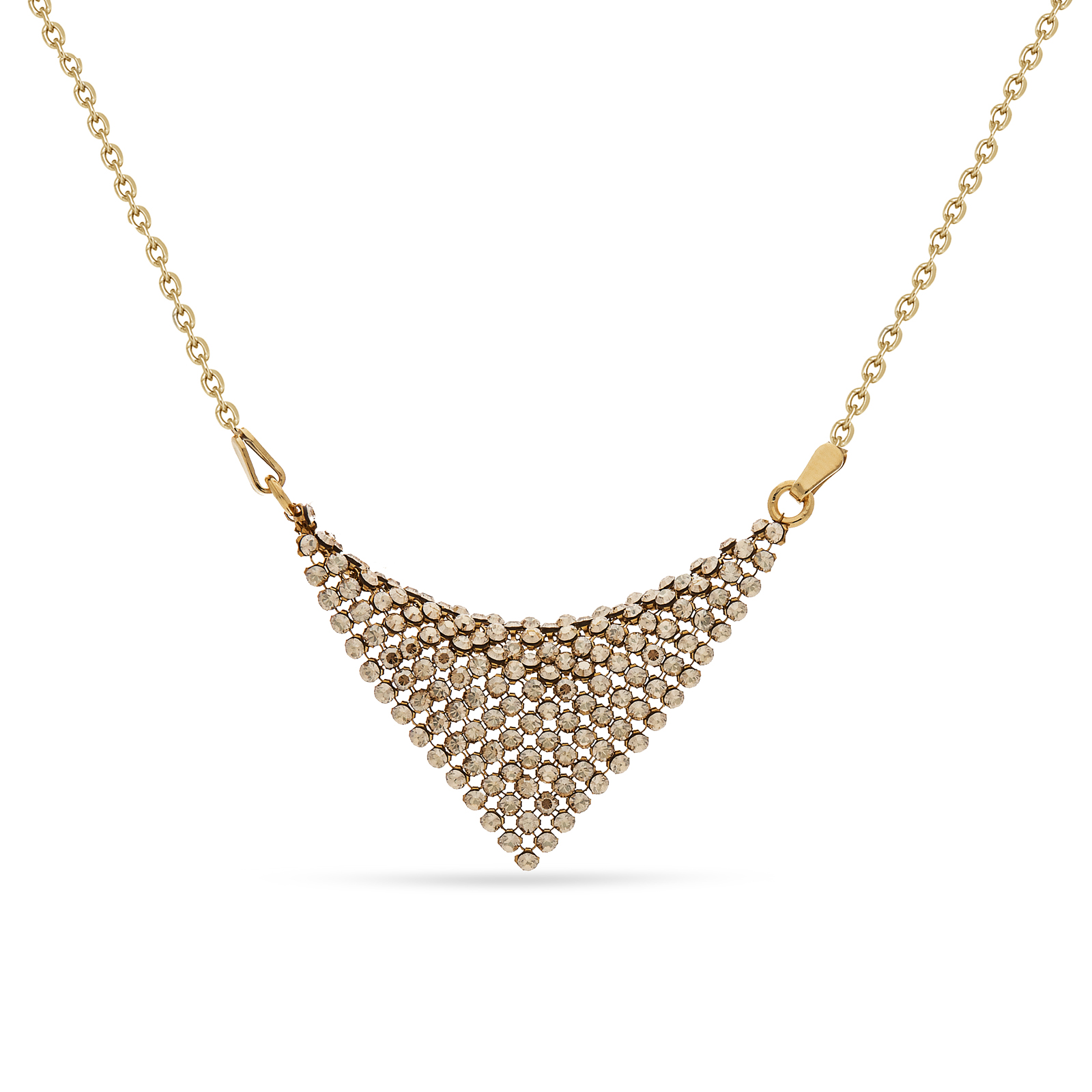

Серебряный кулон c цепочкой SPARK Elegance со Swarovski модели NFM18GS