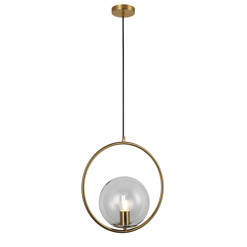

Люстра подвесная Light House LS-17187-1 BRZ+CL бронза