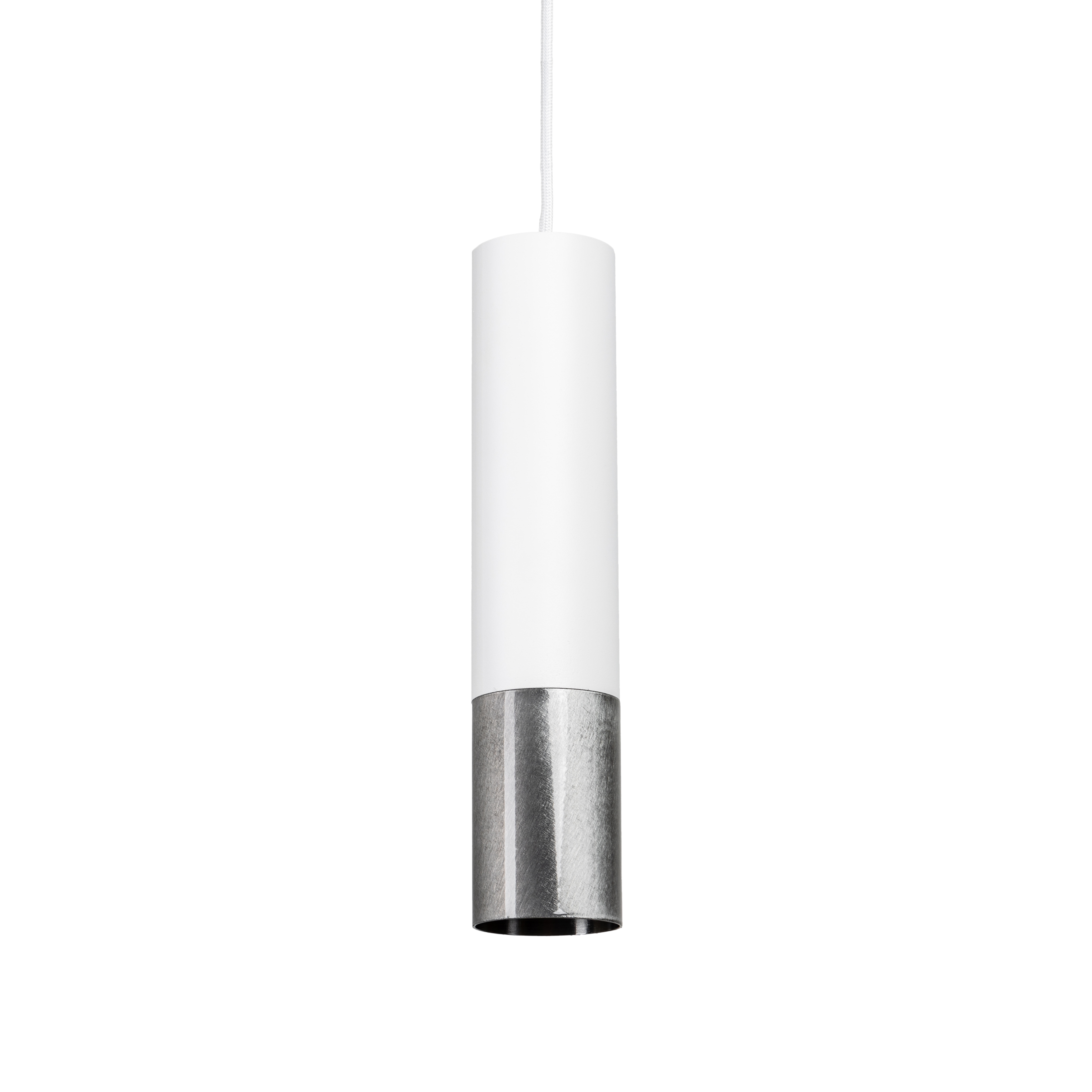 

Светильник подвесной Атмолайт Split GU10 P57-270 White/BrushSteel белый