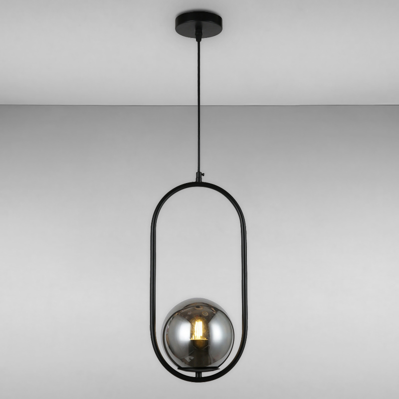

Люстра подвесная Light House LS-17190-1 BK+BK черная
