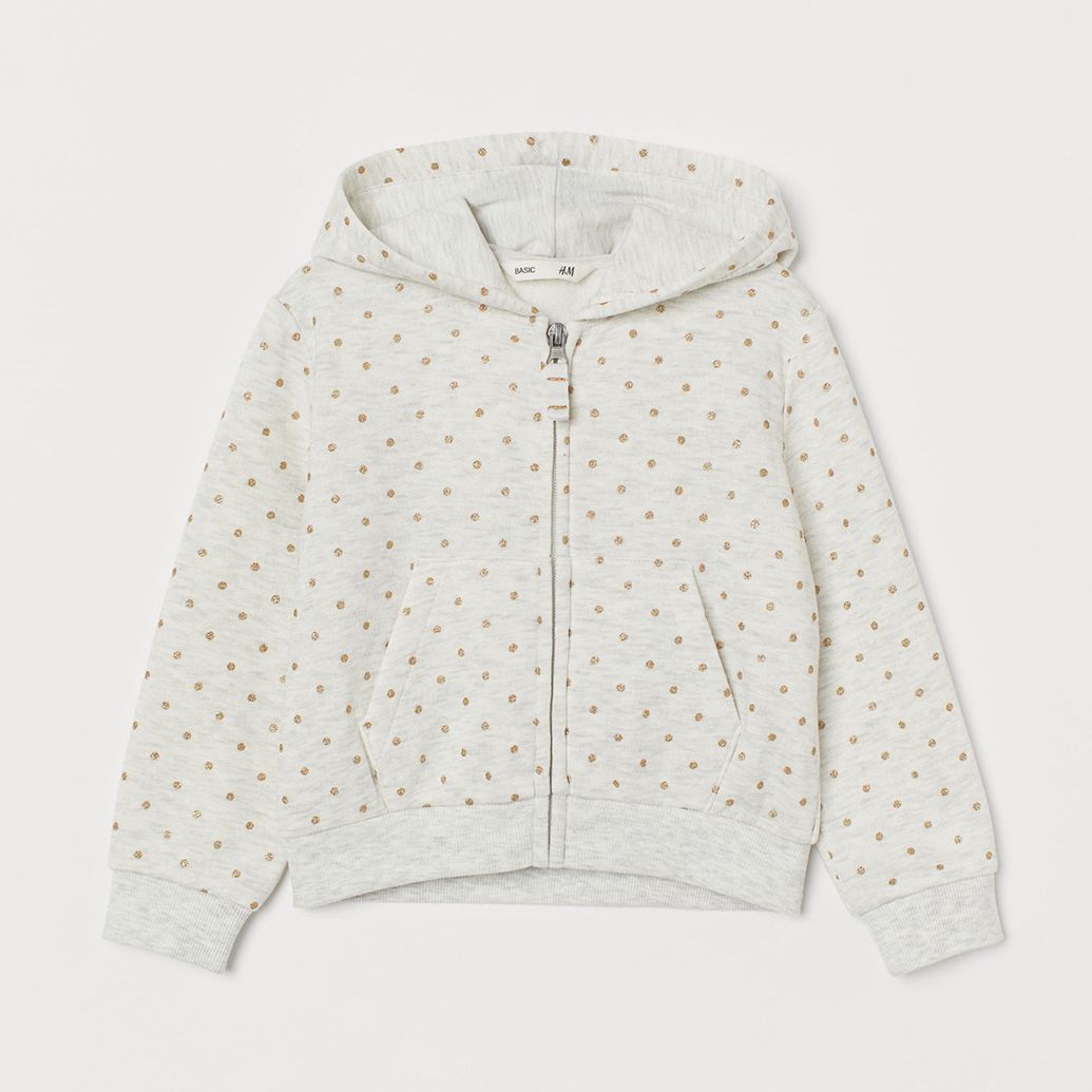 

Толстовка H&M 840506b50 122-128 см Светло-серая