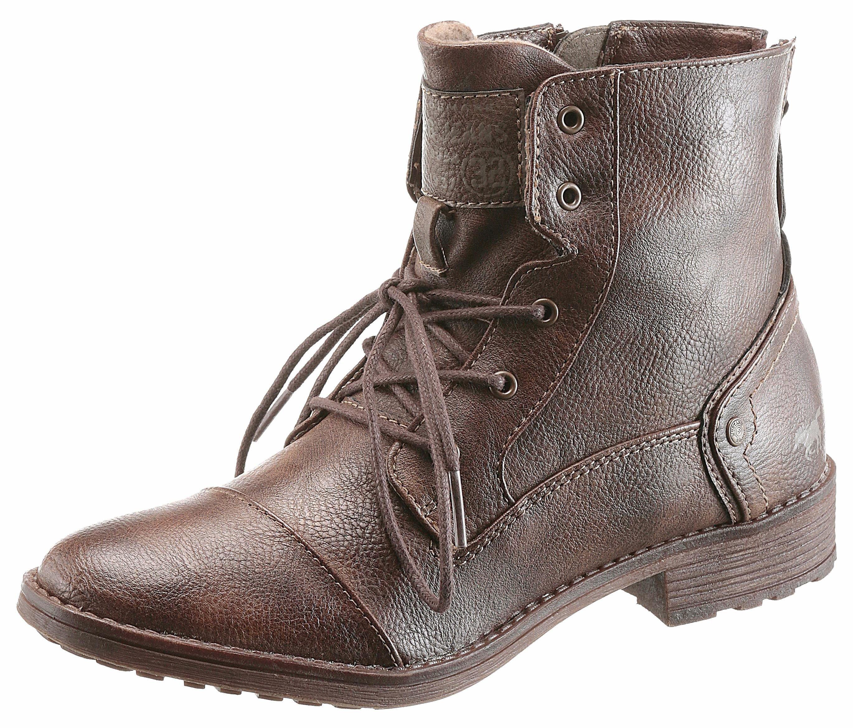

Женские ботинки Mustang Shoes 36 коричневый