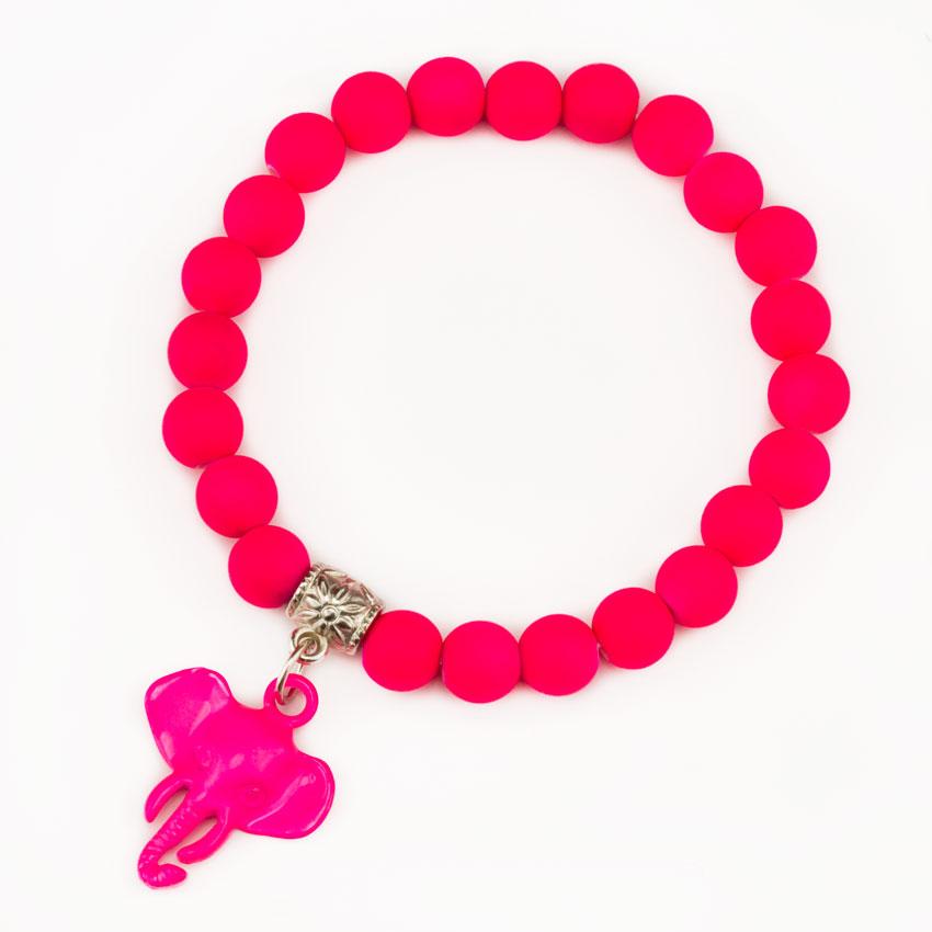 

Браслет Olive Подвеска Слон 6х6х2 см Розовый