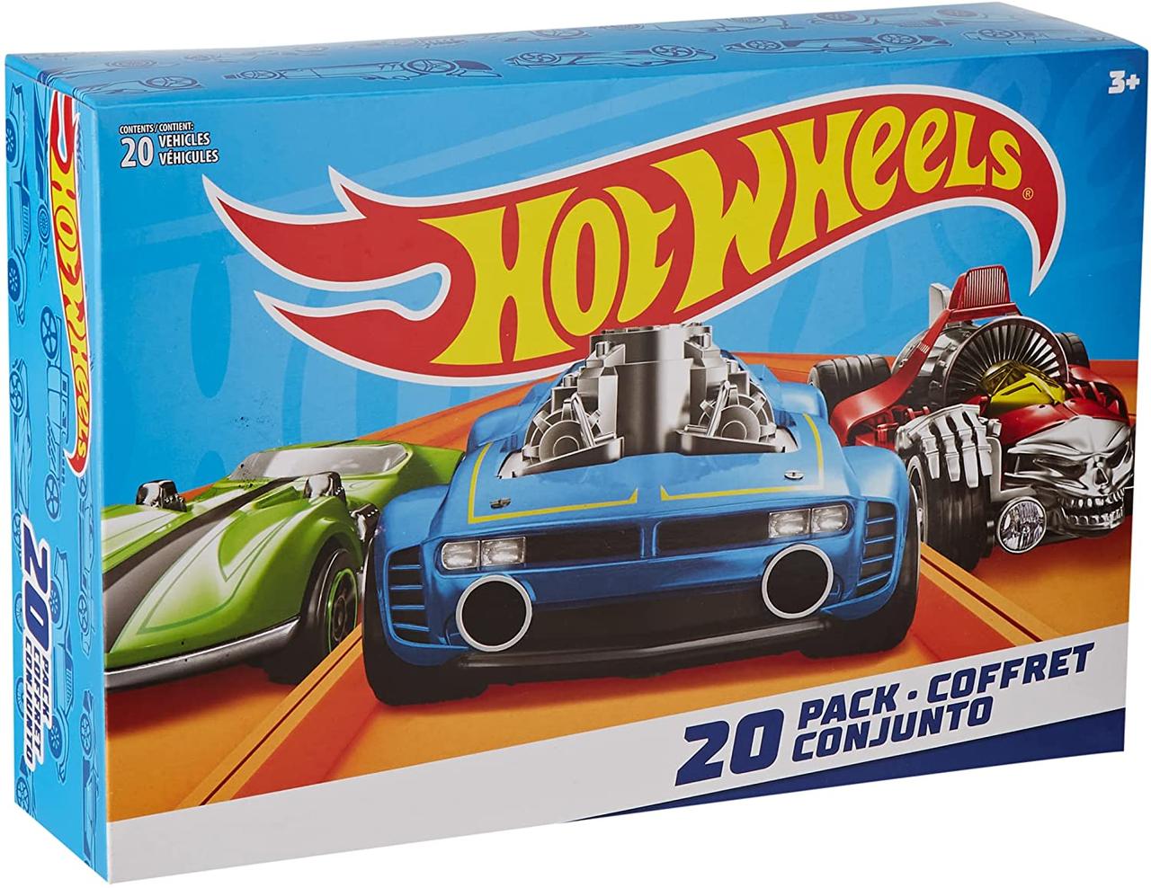 

Игровой набор машинок Хот Вилс 20 шт Hot Wheels 20 Car Gift Pack