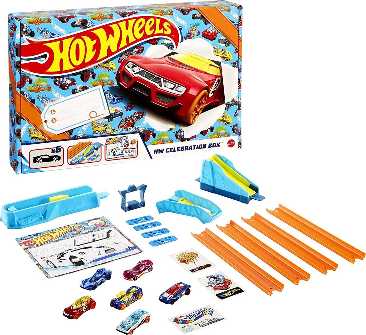 

Трек Хот Вилс Праздничная Коробка Hot Wheels HW Celebration Box Mattel