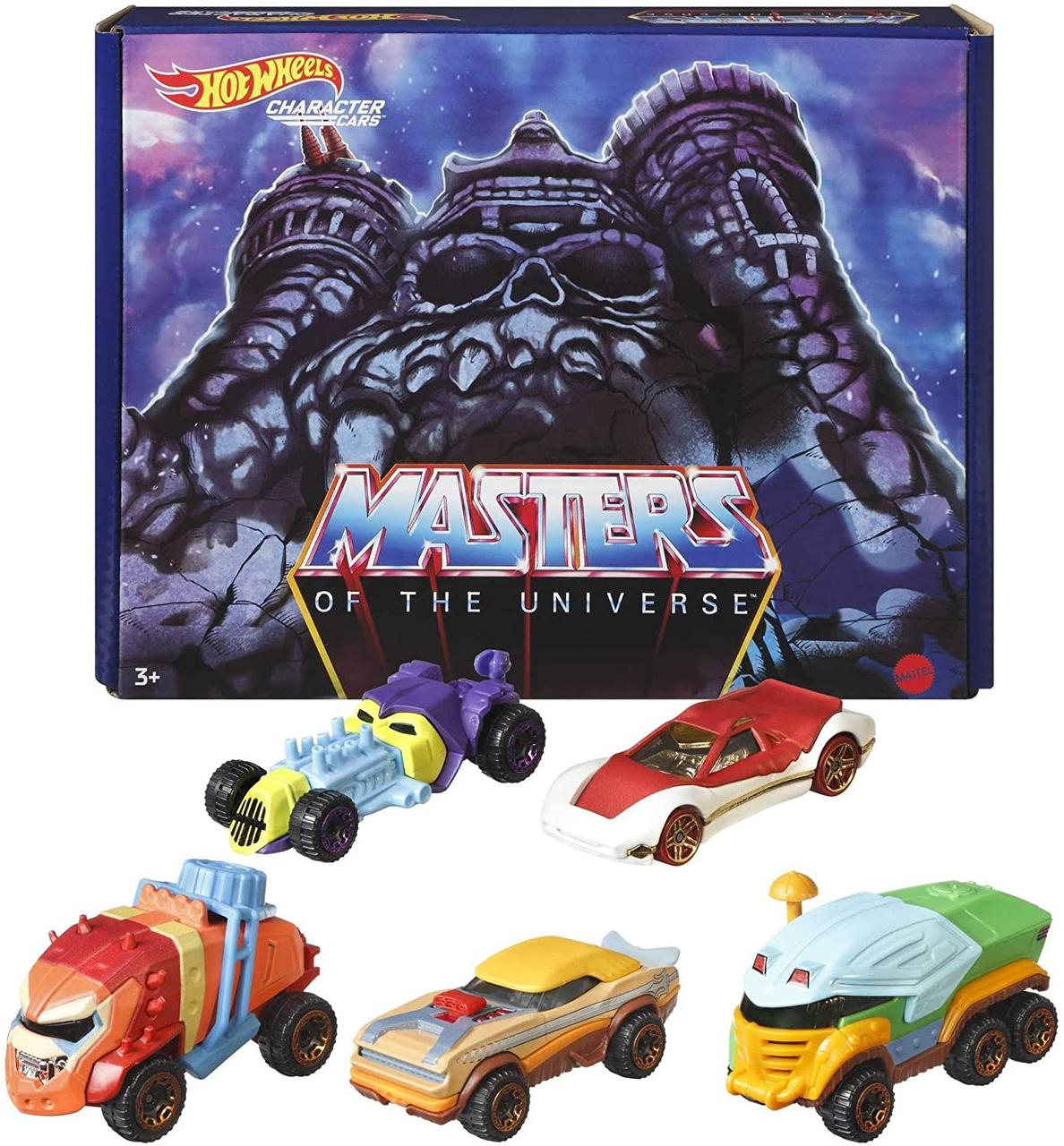 

Игровой набор машинок Хот Вилс Hot Wheels Masters of the Universe 5 шт