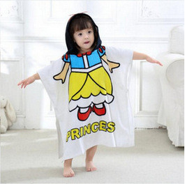

Полотенце-пончо Princess 60*60 см белое PL0068