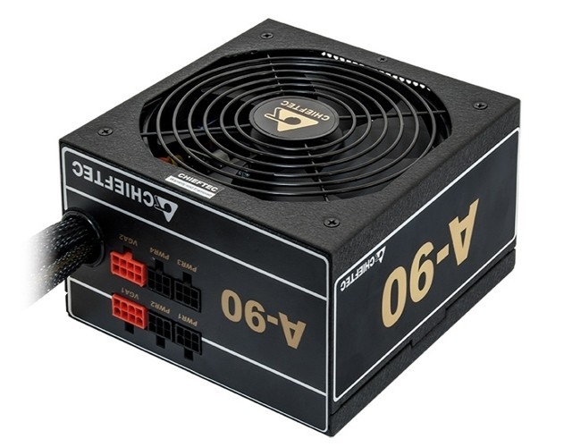 

Блок питания Chieftec 750 W 14cm fan, Gold, modular (GDP-750C)