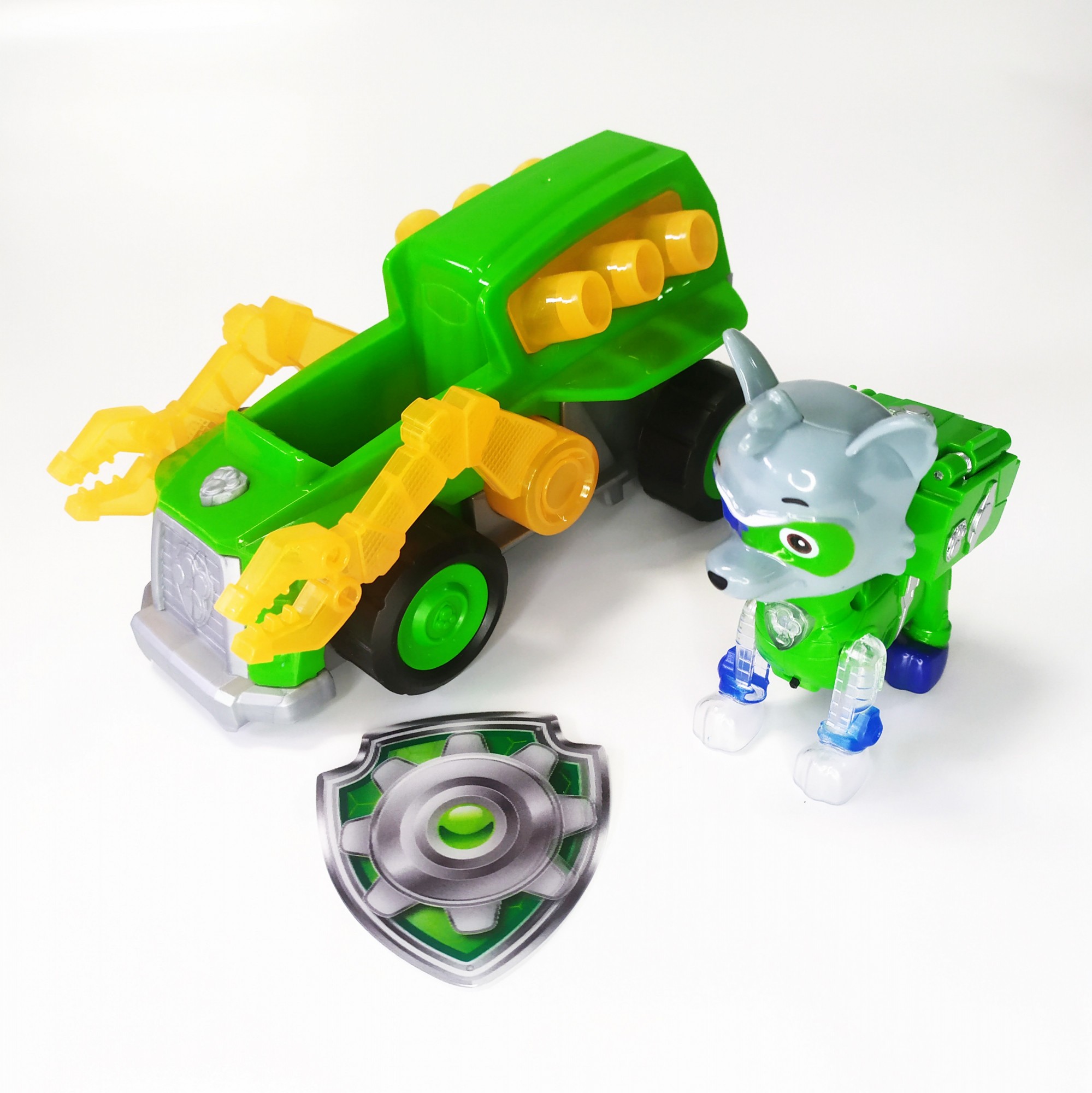 

Игровой набор с машинкой HC Toys Фигурка героя Щенячий патруль Paw Patrol Рокки (YY-502)