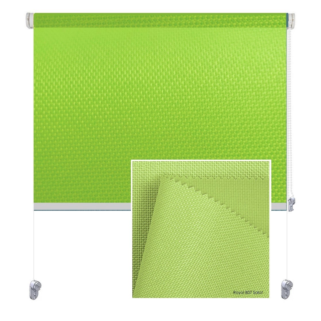

Тканевая роллета ROLGROUP Mini Set Royal 90x160 салатовый