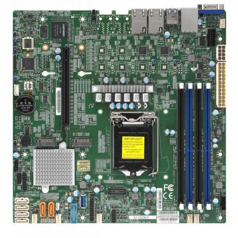 

Материнская плата SUPERMICRO X11SCM-F (MBD-X11SCM-F-O)