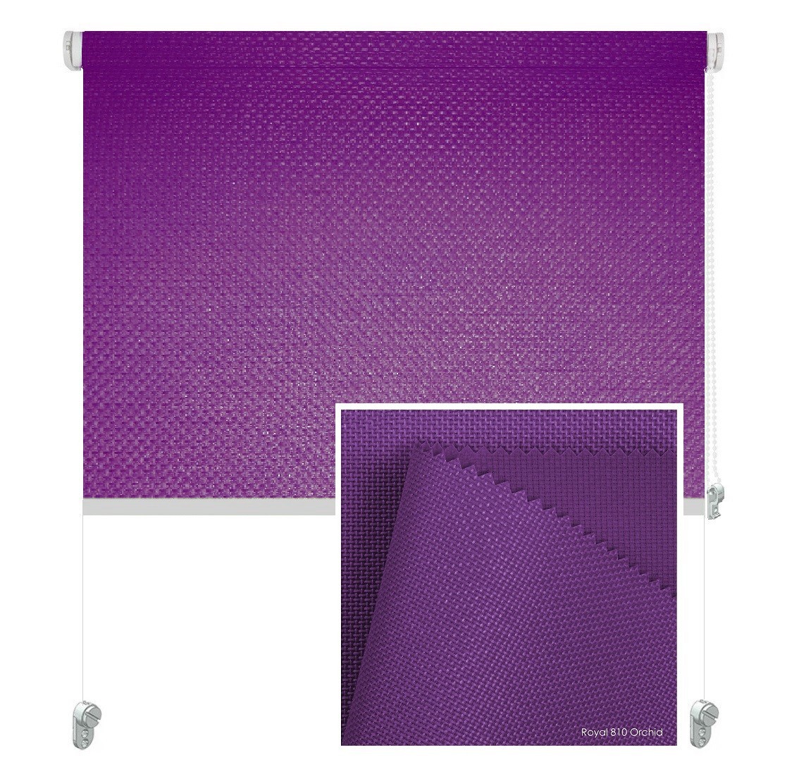 

Тканевая роллета ROLGROUP Mini Set Royal 110x160 фиолетовый