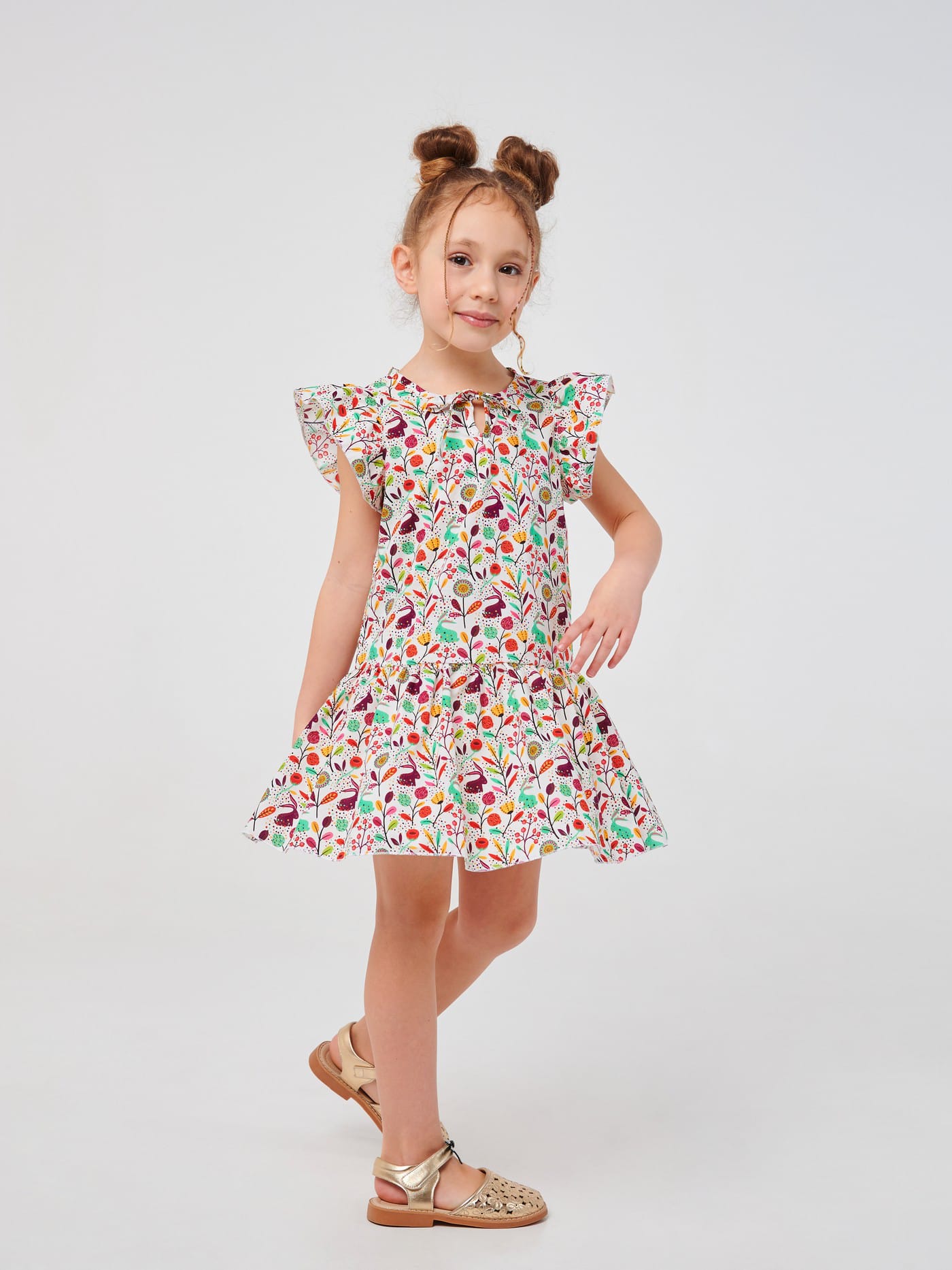 Акция на Дитяча літня сукня для дівчинки Smil Летний микс Літній мікс 120350 92 см Різнокольорова от Rozetka