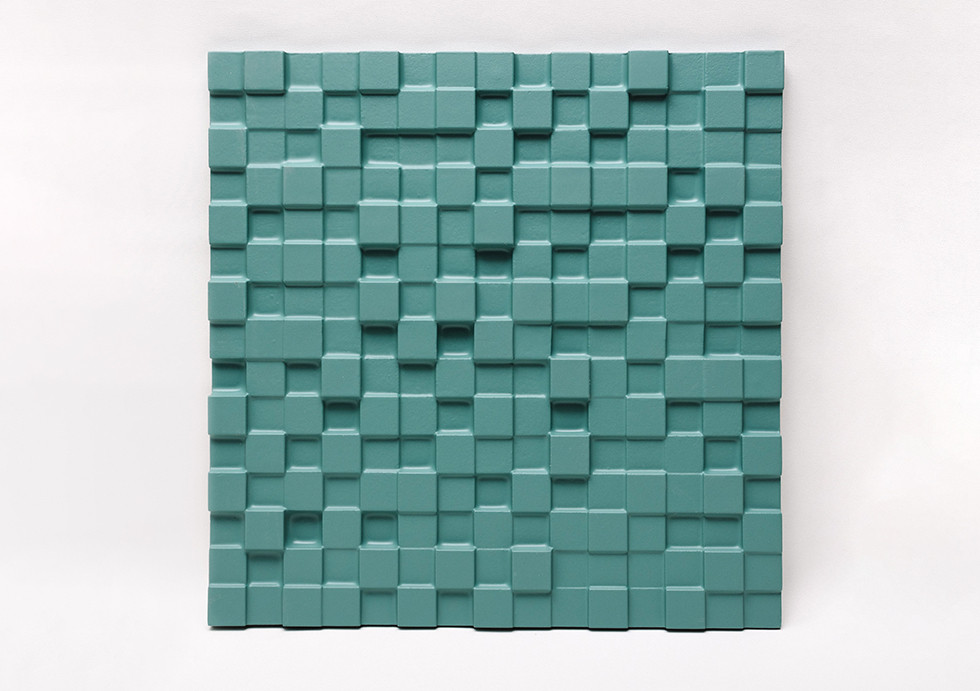 

Гипсовые 3D панели "Soil Premium" Seagreen 500*500*25 мм