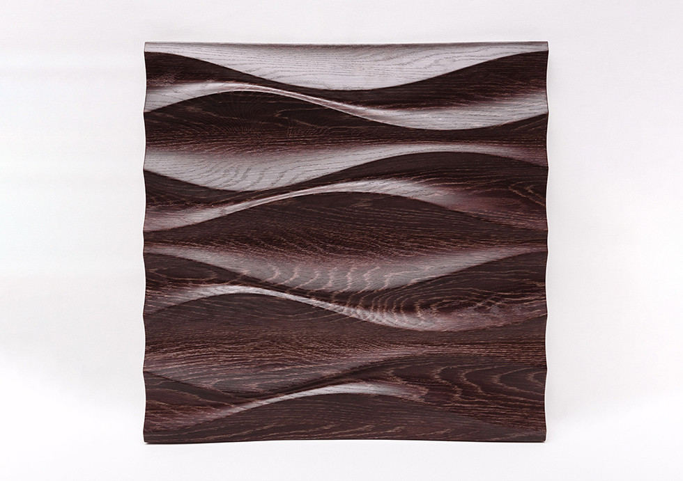 

Гипсовые 3D панели "Луни Premium" Chocolate 500*500*25 мм