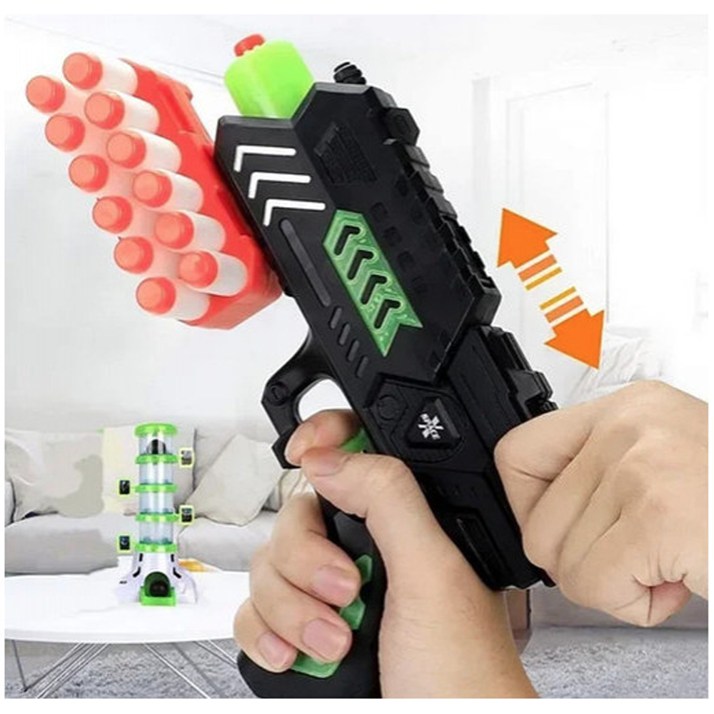 

Тир башня "Dark Wars" B3240G| игрушечный набор из мишени и пистолета