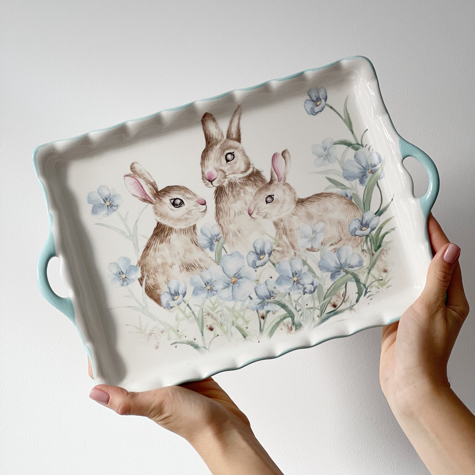 

Блюдо SoulDecor керамическое Easter Bunny 36 см