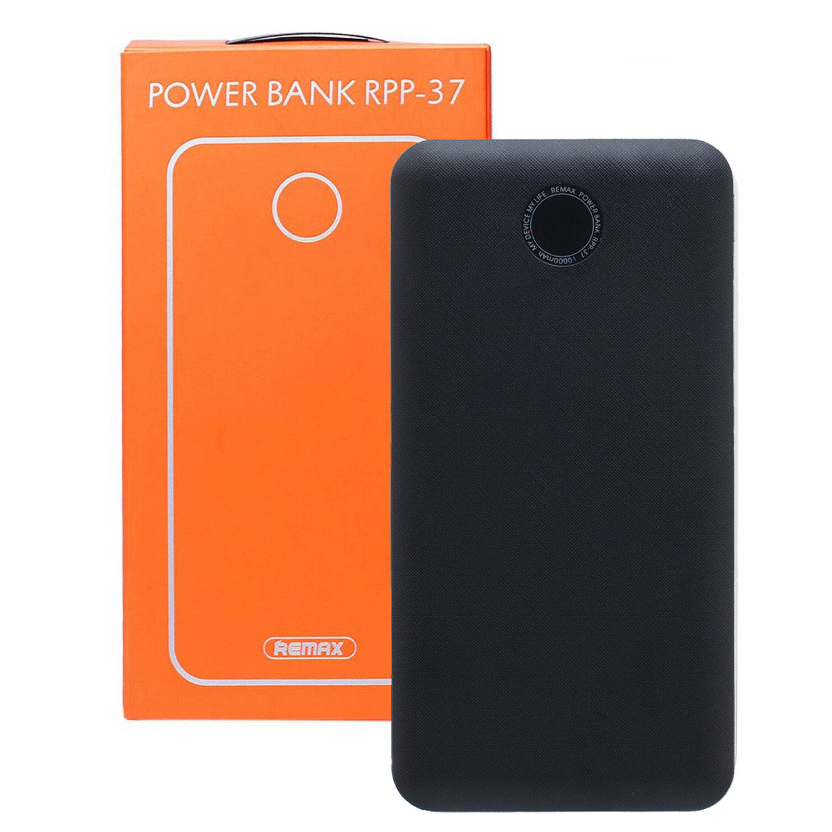 

Портативное зарядное устройство (Power Bank) Remax Energy Eye RPP-37 10000mAh, Black