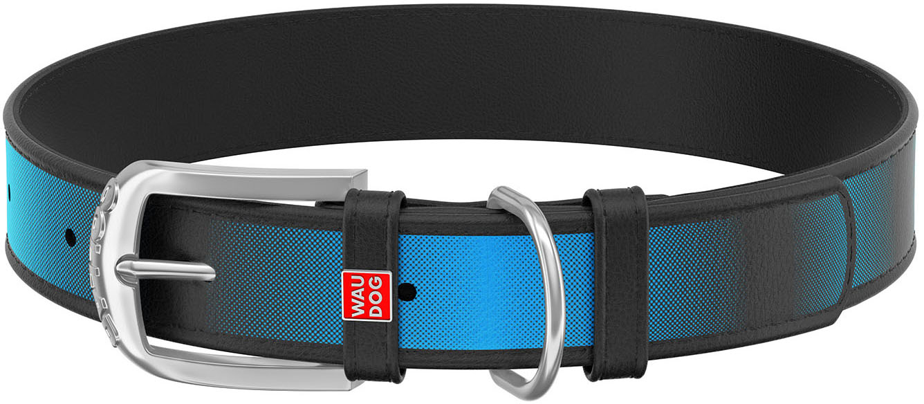 

Ошейник для собак кожаный Collar WAUDOG Design с QR паспортом, рисунок "Супермен2", L, Ш 25 мм, Дл 37-48 см (0025-1008-01)