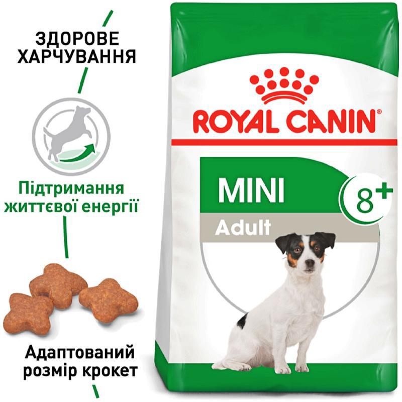 

Сухой корм для взрослых собак Royal Canin Mini Adult 8+ 8 кг (3182550831406)